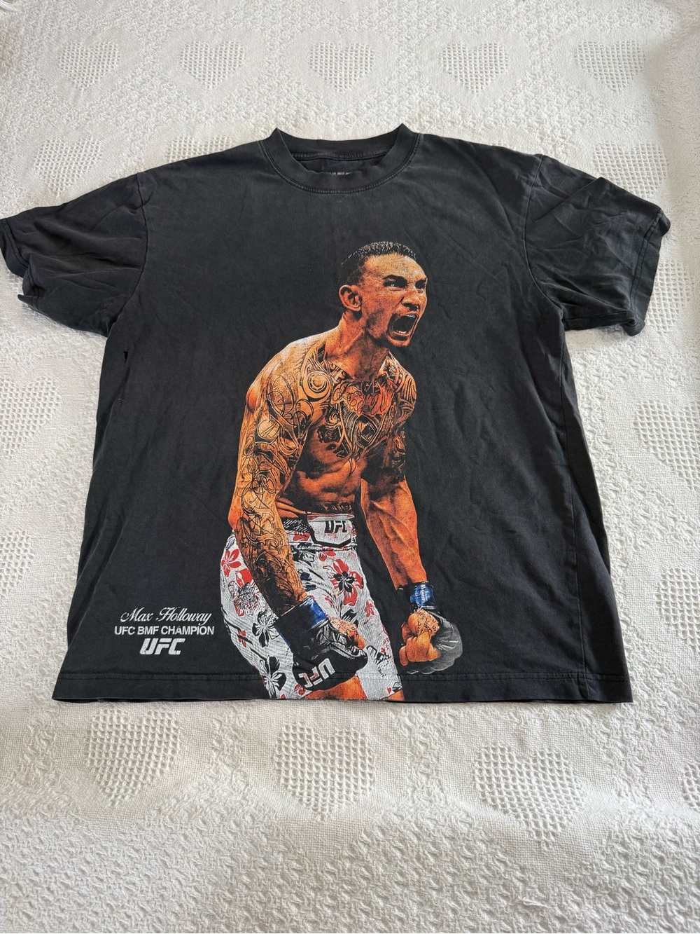 Max Halloway UFC Graphic T Shirt (M)